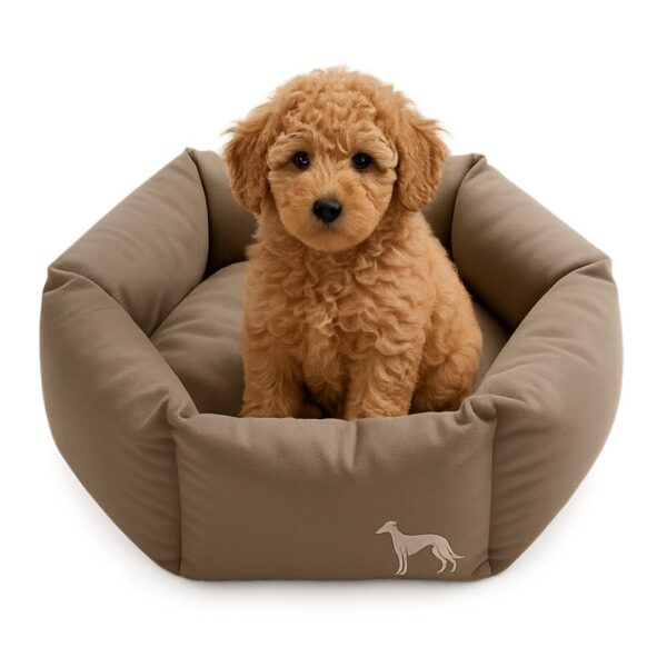 Orthopedische Hondenmand 6-hoekig Taupe