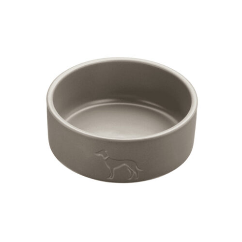 Keramische Voerbak Taupe