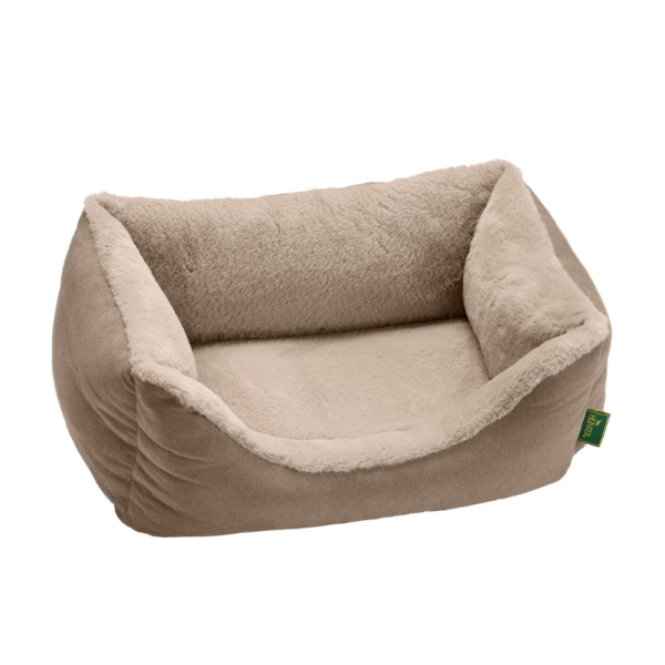 orthopedische hondenmand beige