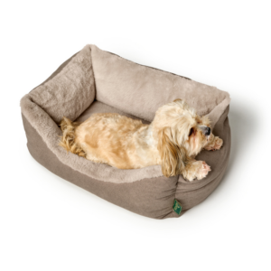 orthopedische hondenmand beige