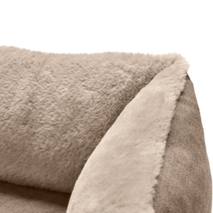 orthopedische hondenmand beige