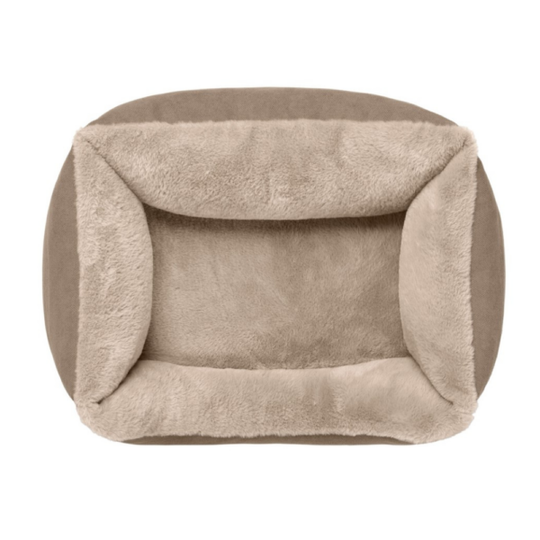 orthopedische hondenmand beige