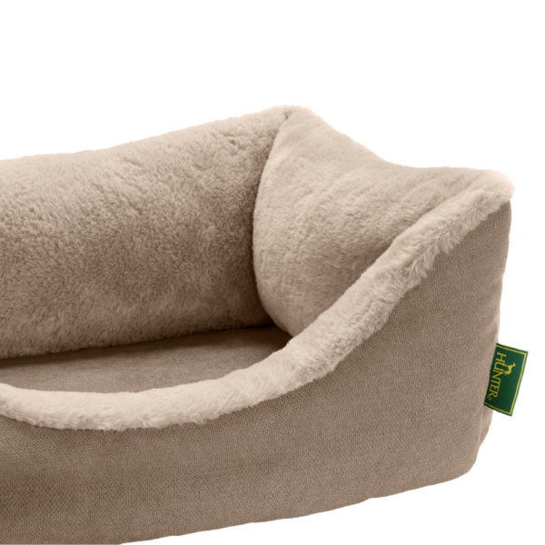 orthopedische hondenmand beige